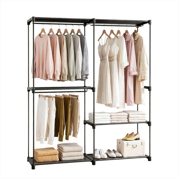 Artiss Wardrobe Clothes Rack Closet 181Cm Carousel 1