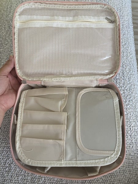 TWO LAYERS large travel make up bag Carousel 4