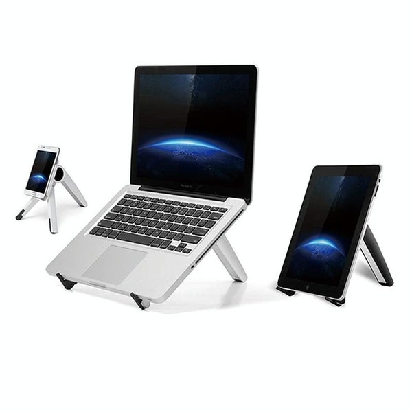 Laptop And Tablet Stand - Foldable Black Carousel 2
