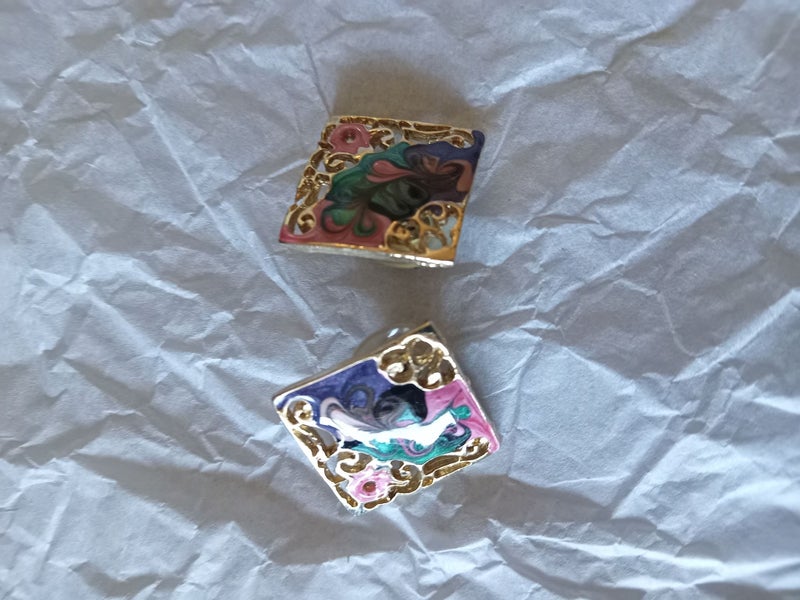 ART DECO RETRO EARRINGS Carousel 2