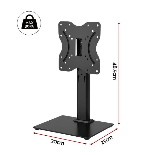 Artiss Tv Stand Bracket For 19 43 Inch Tvs Table Top Desktop Universal Swivel Carousel 2
