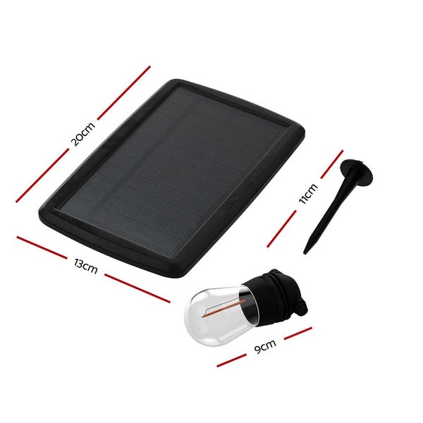 86M Solar Festoon Lights Outdoor Led String Christmas Party Decorations Carousel 2