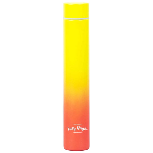 Lazy Dayz 300Ml Slimline Insulated Drink Bottle - Yellow Peach Ombre Carousel 1