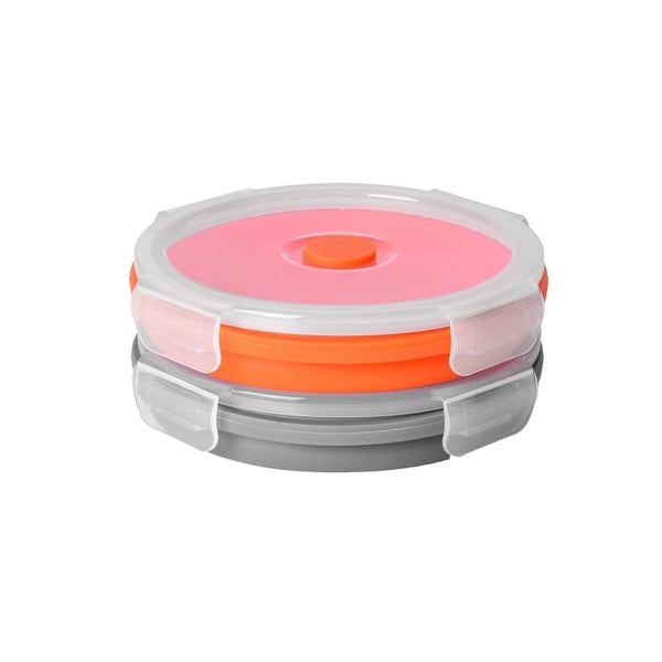 Cook Easy 2Pc 540Ml Collapsible Silicone Storage Container Carousel 1