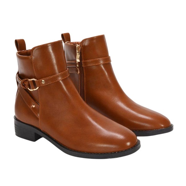 XY London Womens/Ladies Mollie Low Block Heel Carousel 1