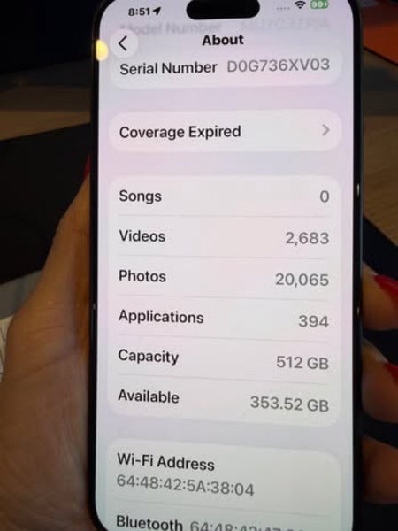 iPhone 15 Pro Max 512gb64657763067779112