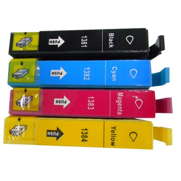 Epson 138 Epson138 Compatible ink cartridge set of 4 bk+c+m+y Carousel 1