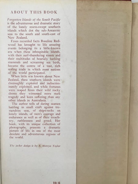 FORGOTTEN ISLANDS OF THE SOUTH PACIFIC by Rosaline Redwood 1950 1st edition Carousel 2