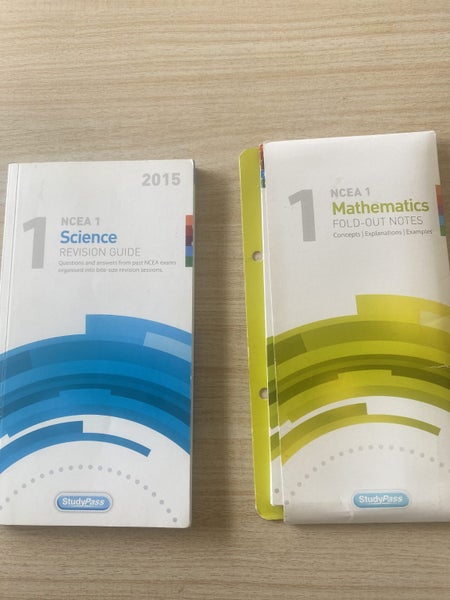 NCEA level 1 StudyPass revision guide/foldout notes64658404845825110