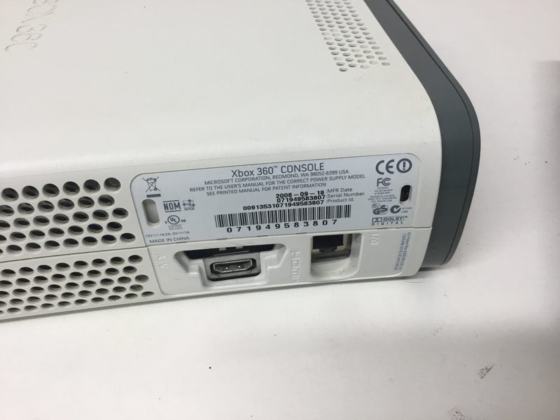 Microsoft Xbox 360 gaming console with two wireless controllers Carousel 8