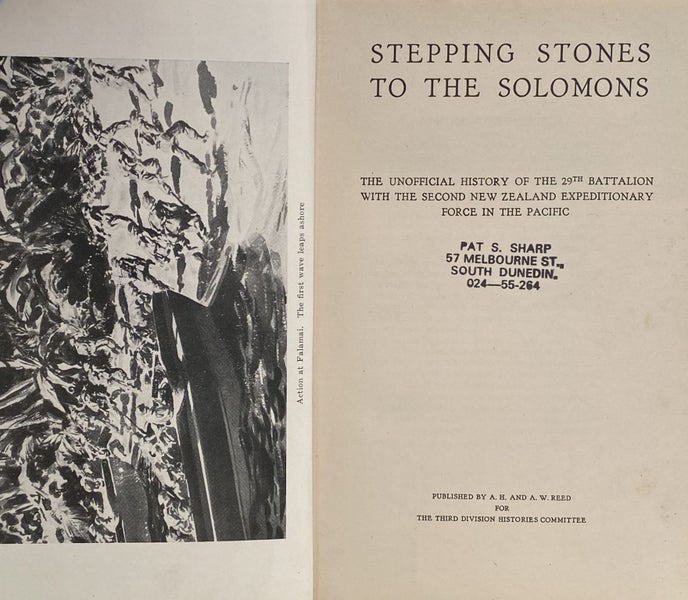 STEPPING STONES TO THE SOLOMONS: The Unofficial History of the 29th Battalion Carousel 1