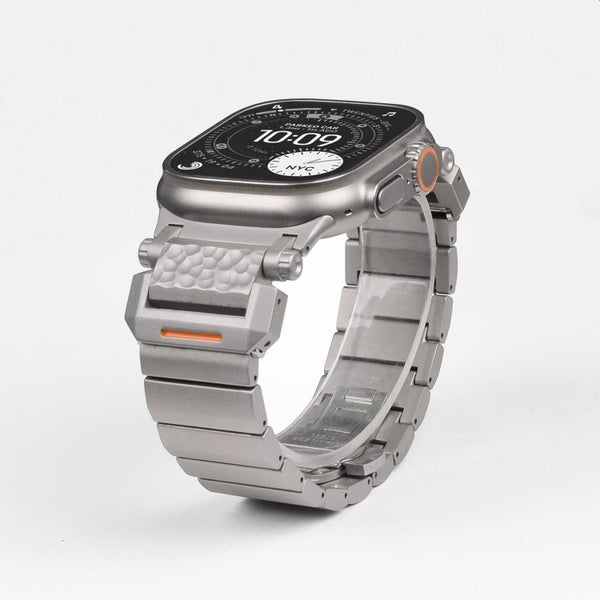 Apple Watch Models (44mm-49mm) Titanium Alloy "Hammer" Watch Band Carousel 2