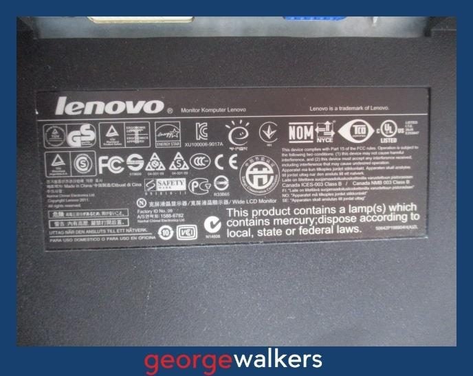 PR6104 Black Lenovo Monitor & Stand Carousel 3