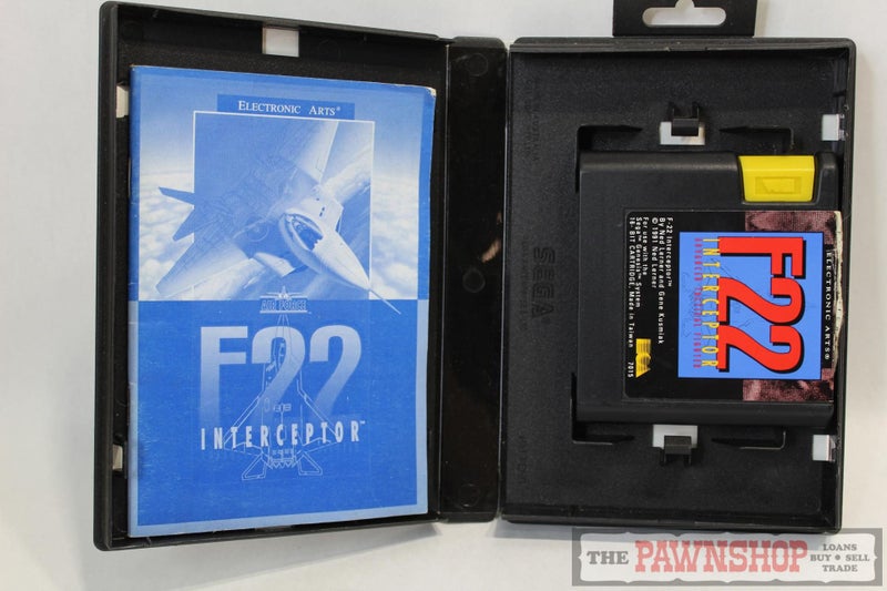 F22 Interceptor: Advanced Tactical Fighter for SEGA Mega Drive Carousel 2
