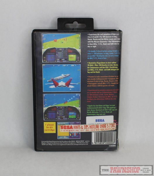 F22 Interceptor: Advanced Tactical Fighter for SEGA Mega Drive Carousel 3