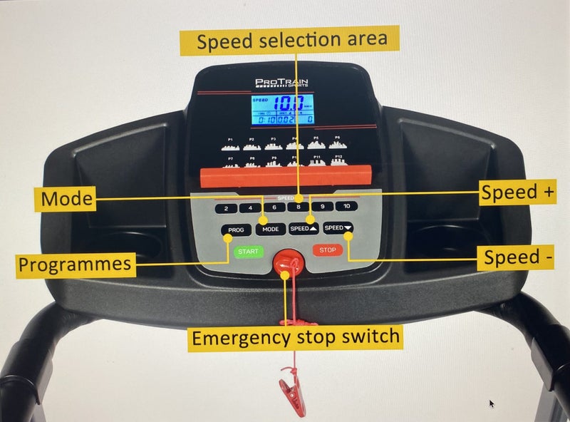 Protrain Treadmill64660105974273113