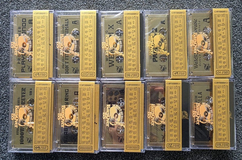 10x Sealed Gold Rap Hip-hop Tapes Lot1 Carousel 2