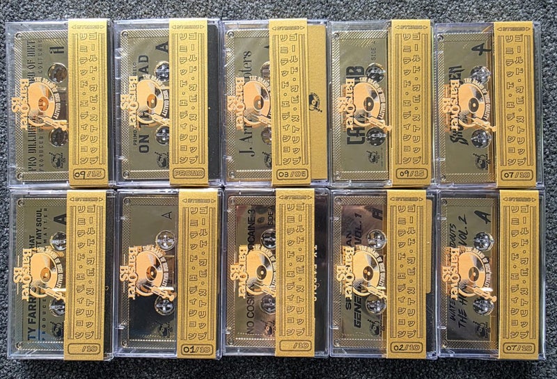10x Sealed Gold Rap Hip-hop Tapes Lot2 Carousel 2