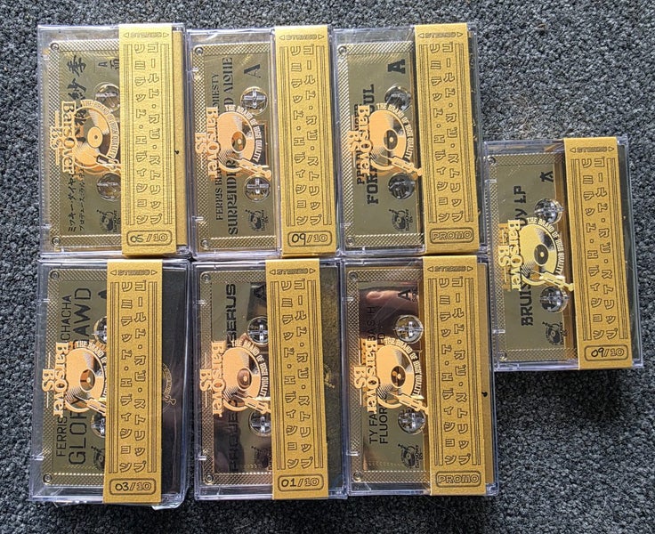 8x Sealed Gold Rap Hip-hop Tapes Lot4 Carousel 2