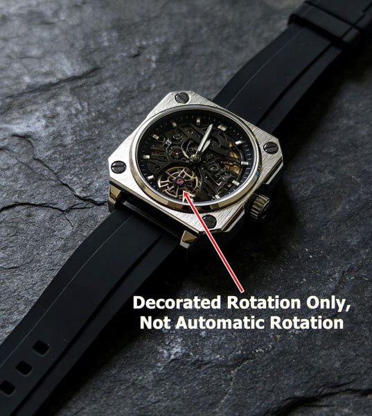 Automatic Watch for Men Skeleton Dial Mechanical Watch MW88BB-164688936217987112