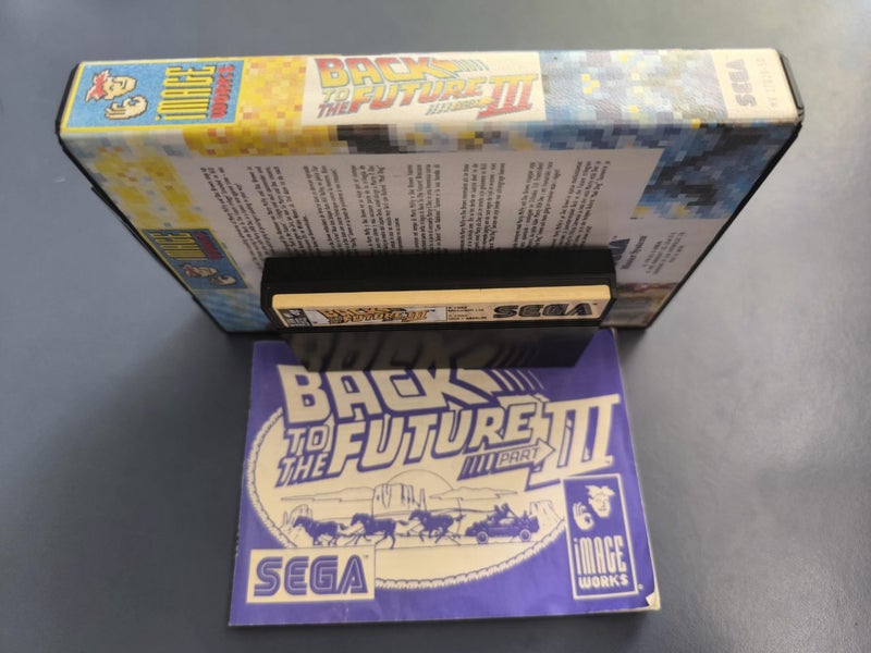Back To The Future Part III Sega Master System SMS UK PAL copy Carousel 3