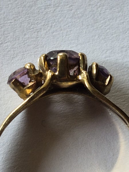 Vintage amethyst ring Carousel 2