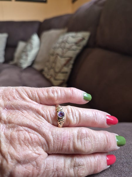 Vintage Amethyst ring Carousel 3