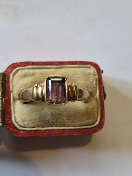 Vintage Amethyst ring Carousel 1