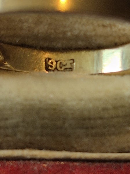 Vintage Citrine and diamond ring Carousel 2