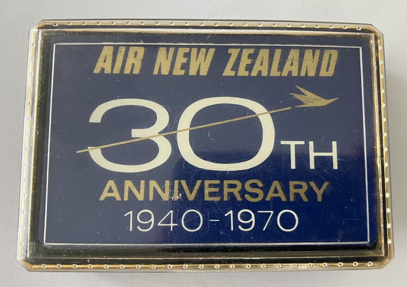 Pack of playing cards Air NZ 30 year anniversary collectible Carousel 1