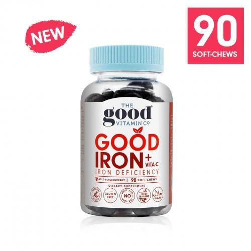 The Good Vitamin CO. Good Iron+Vita-C 90 Soft-Chews Carousel 1