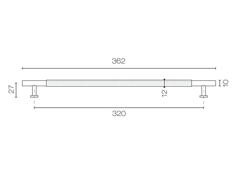 Deco 320mm Handle Matt White *Excess Stock* Was $59 Carousel 2