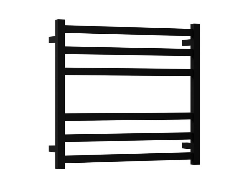 Como 6 Bar Heated Towel Ladder 600 x 650 Matt Black *Excess Stock* Was $799 Carousel 1