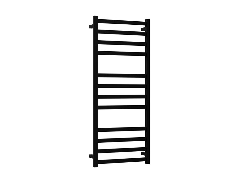 Como 12 Bar Heated Towel Ladder 1200 x 500 Matt Black *Excess Stock* Was $1049 Carousel 1