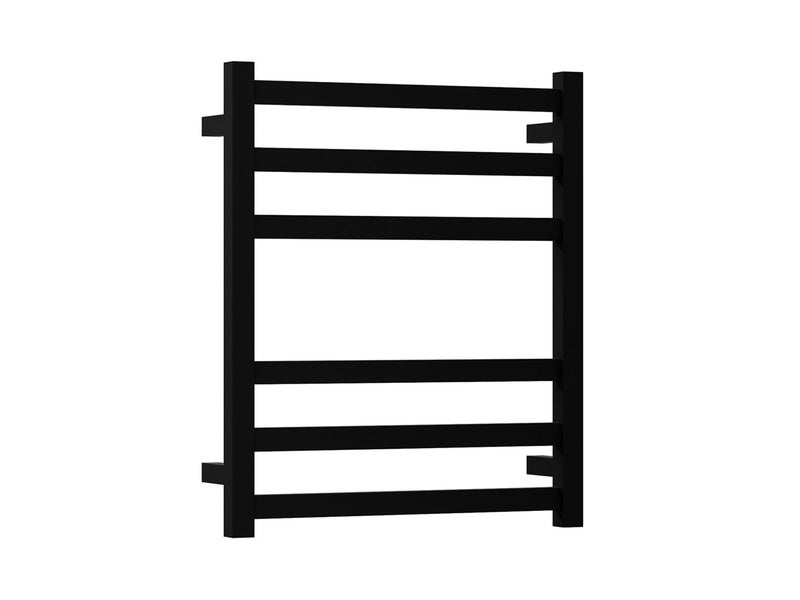 Como 6 Bar Heated Towel Ladder 600 x 500 Matt Black *Excess Stock* Was $699 Carousel 1