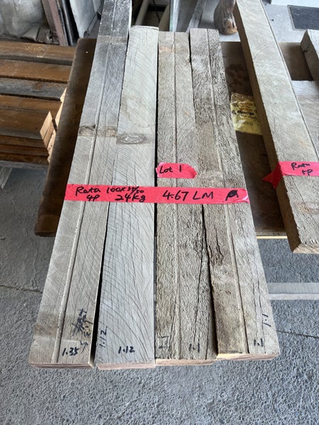 4.6 LM Solid Rata Timber Lot – 100 × 55/50 mm (Kiln-Dried)64661768253953112