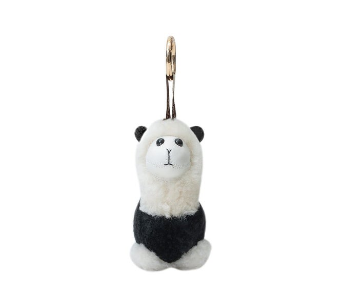 AUSTRALIAN SHEPHERD(R) UGG Keychain Fluffy Alpaca MooMoo Carousel 1