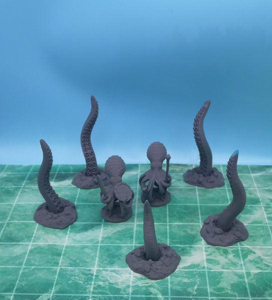 Tentacle Monster Kracken Dungeons and Dragons dice4dungeons FDG Carousel 1