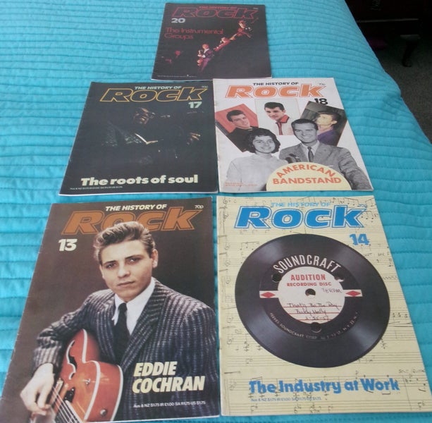 VINTAGE HISTORY OF ROCK MAGAZINES – No 11-20 plus (x10) 1982/1983 Carousel 3