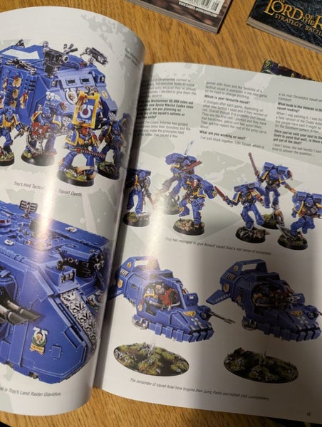 Four White Dwarf magazines 296, 297, 298 and 299 Carousel 6