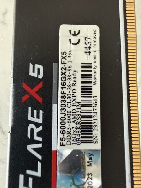 G.SKILL Flare X5 32GB DDR5 Desktop RAM Kit64667999415553114