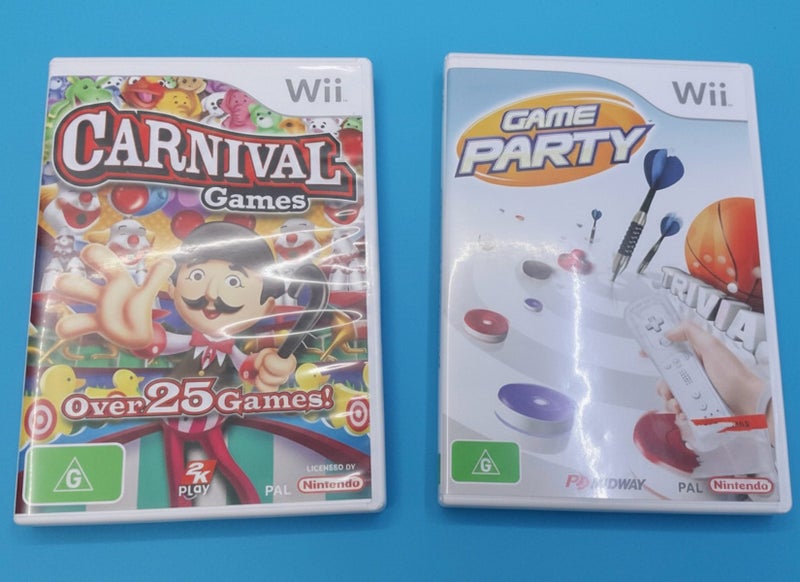 Wii Games - Party Games 2 pack Carousel 1