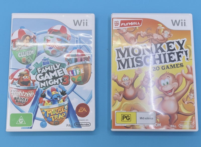 Wii Games Party Games 2 pack Carousel 1