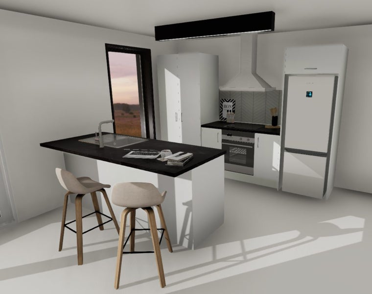 Flat pack kitchen64668795947651110