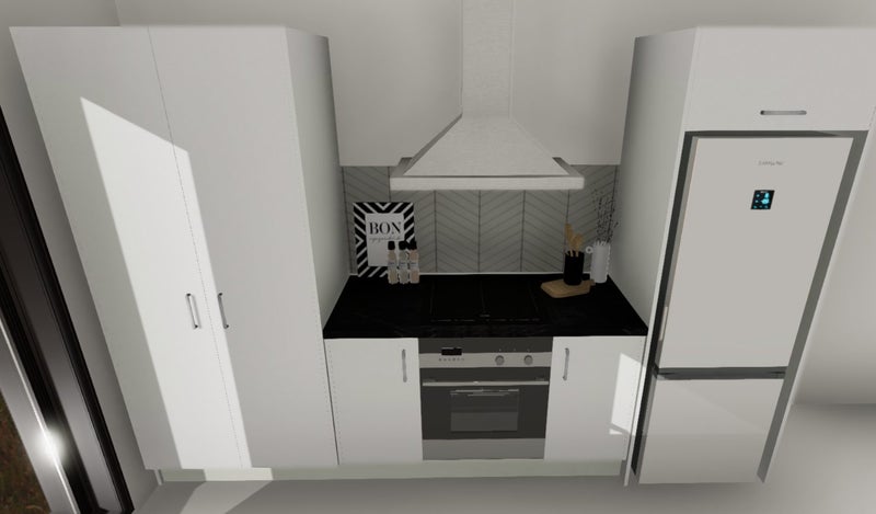 Flat pack kitchen64668795947651112