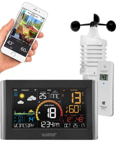 V21-WTH WIFI Wind Speed Colour Weather Station Carousel 1