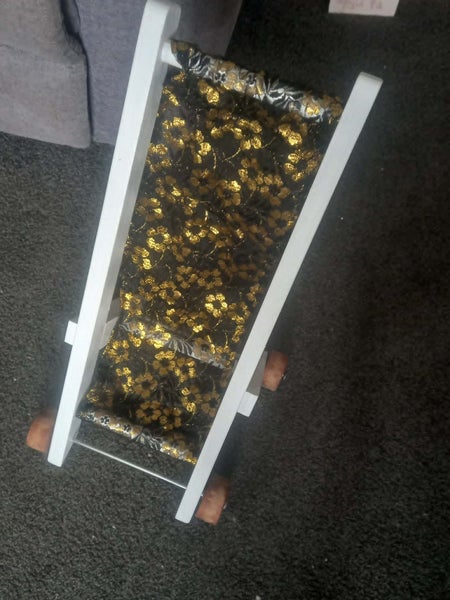 DOLLS STROLLER BRAND NEW, PAINTED, SOLID WOOD Carousel 1