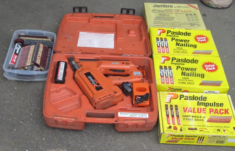 Paslode Impulse Framing Nail Gun Carousel 5