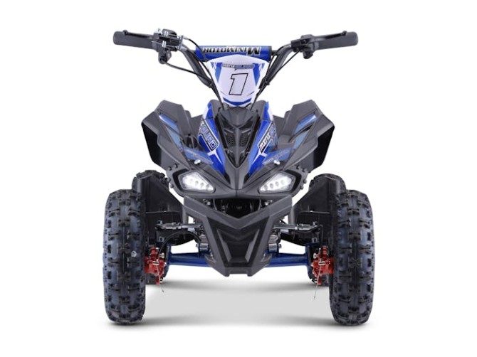 Kids Mini Quad Bike 800W Electric Blue Carousel 2
