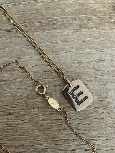 10k MHJ YELLOW GOLD E DIAMOND NECKLACE Carousel 2